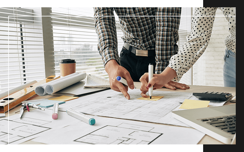 image of architects working
