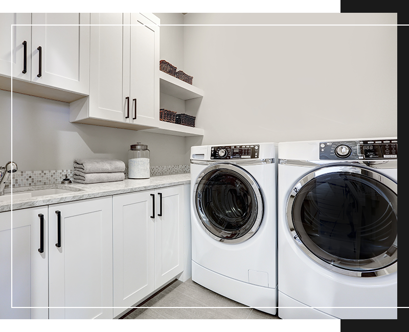 Updated laundry room
