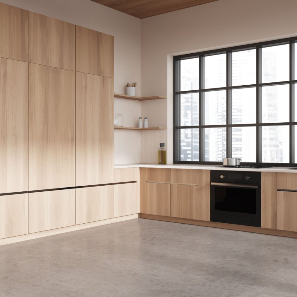 cabinets in kitchen