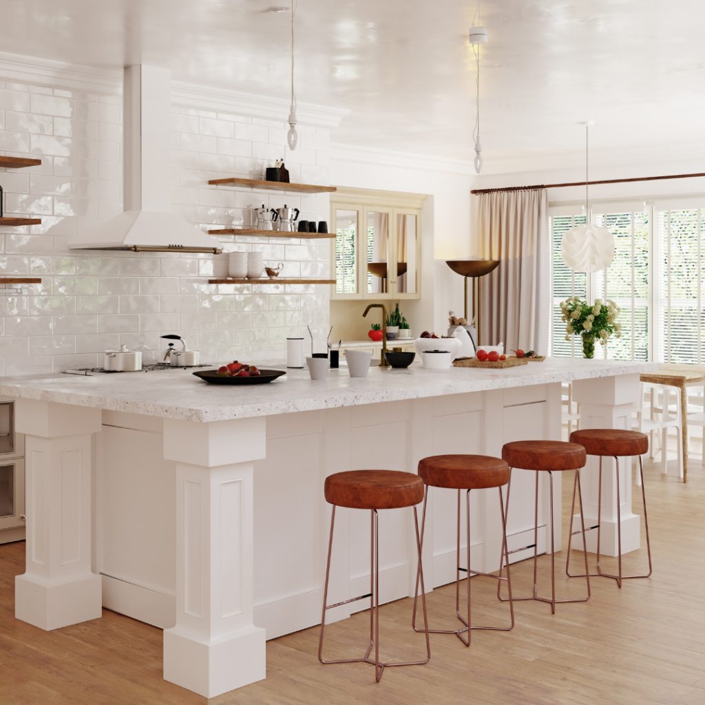 beautiful kitchen.