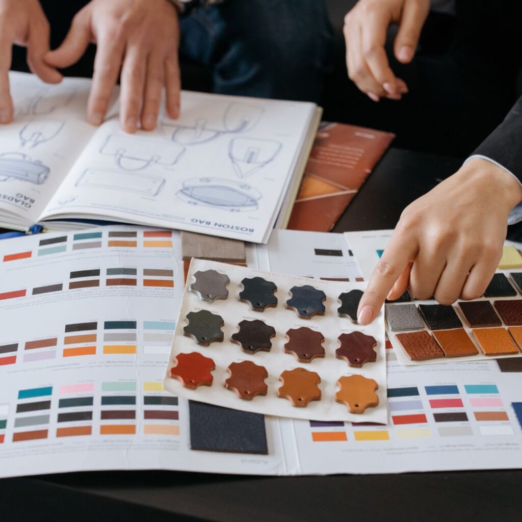 looking at colors and styles