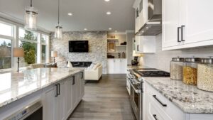 newly remodeled kitchen
