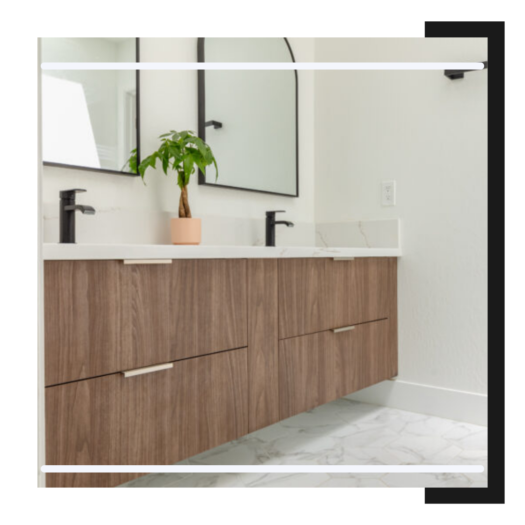 modern bathroom cabinets