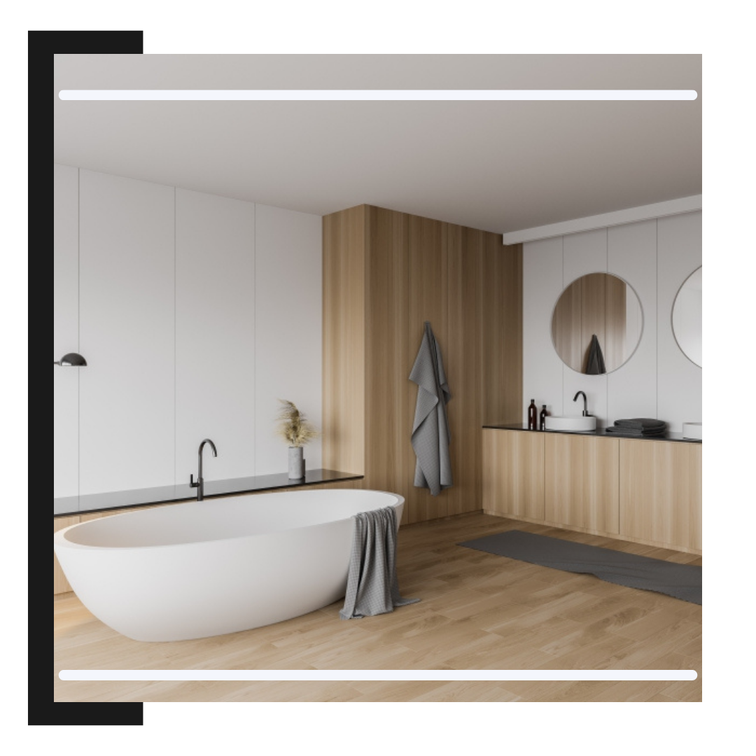 bathroom design mockup